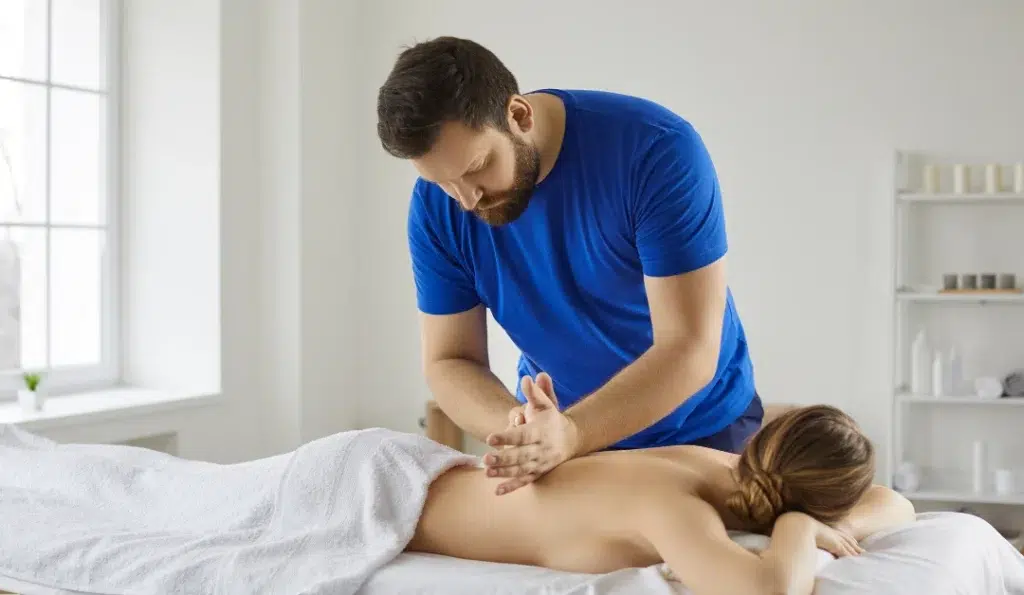 Relieve Tension with Professional Back and Shoulder Massage